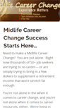 Mobile Screenshot of midlifecareerchange.com